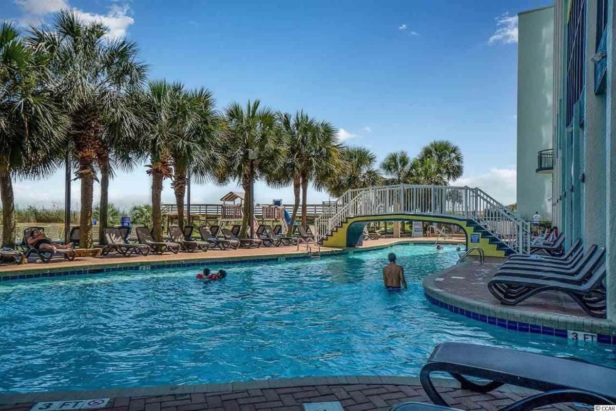 *OCEAN VIEW BEAUTY*KING Bed*ROOFTOP POOL*Beach*Hot Tubs*M123 Myrtle Beach Exterior foto