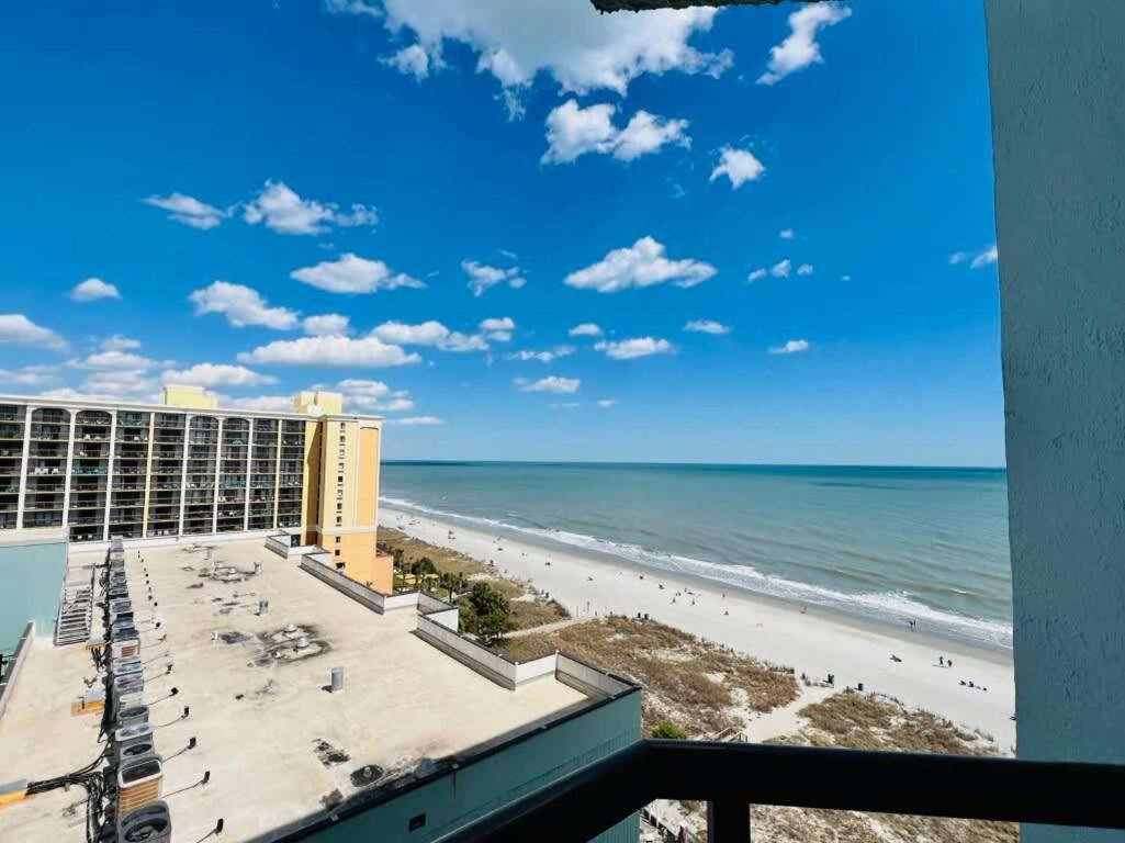 *OCEAN VIEW BEAUTY*KING Bed*ROOFTOP POOL*Beach*Hot Tubs*M123 Myrtle Beach Exterior foto