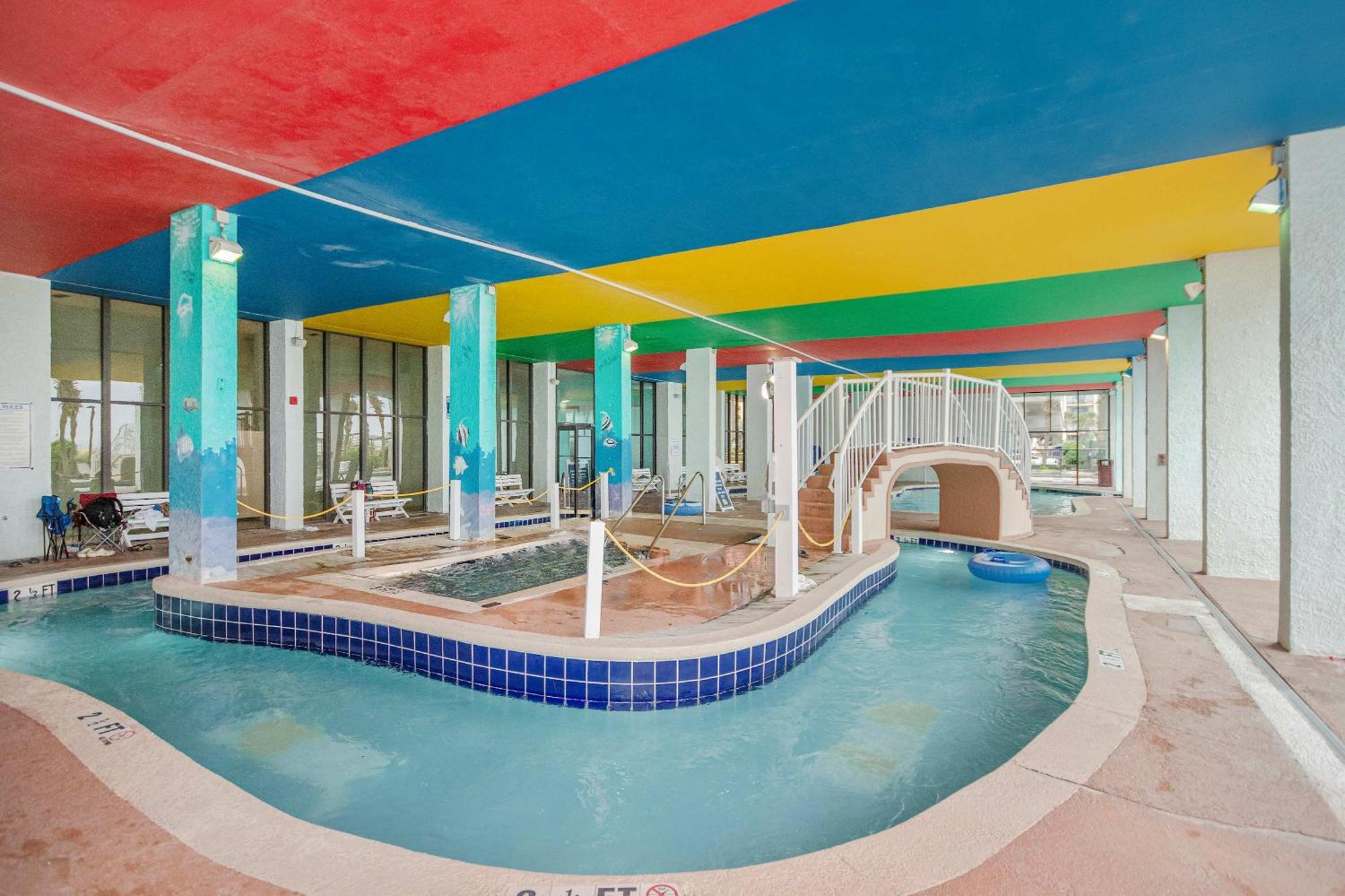 *OCEAN VIEW BEAUTY*KING Bed*ROOFTOP POOL*Beach*Hot Tubs*M123 Myrtle Beach Exterior foto